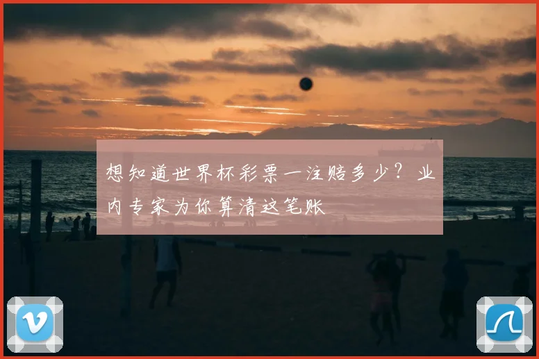 想知道世界杯彩票一注赔多少？业内专家为你算清这笔账